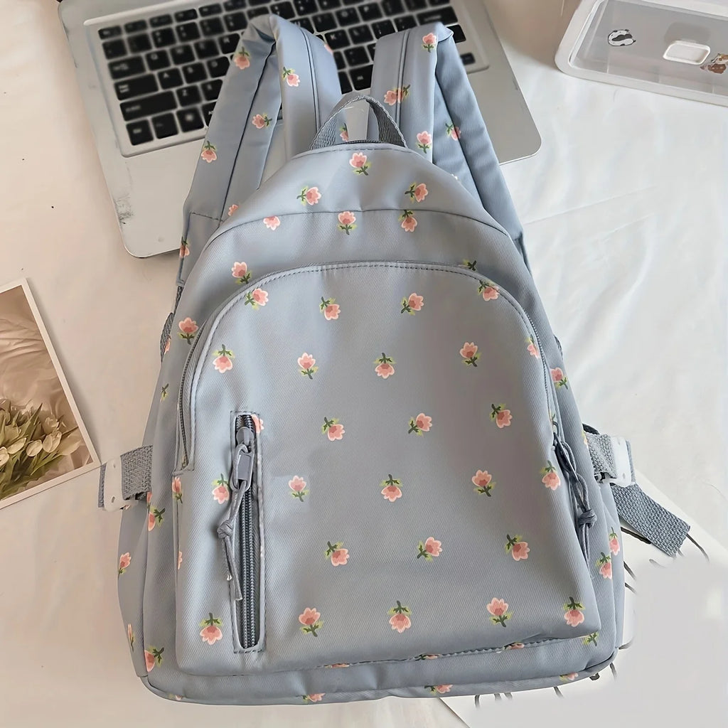 Mini backpack ins niche japanese style k-style primary school bag printed small backpack new casual backpack